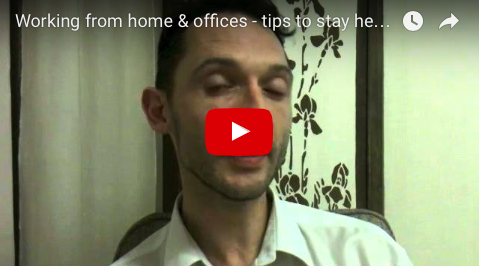 Health tips for working in Home and Office with Holistic Expert Richard Brook