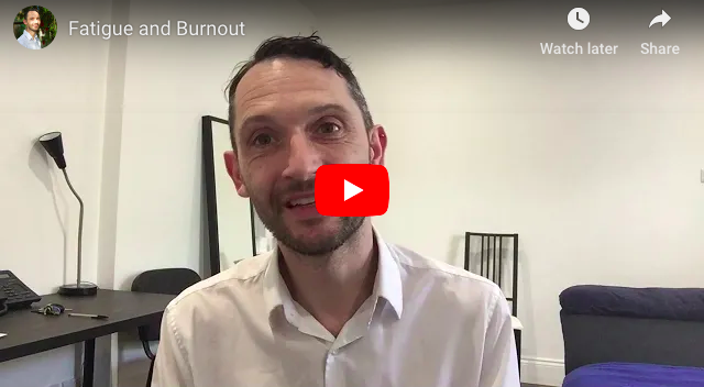 Fatigue and Burnout Corporate Blog RIchard Brook